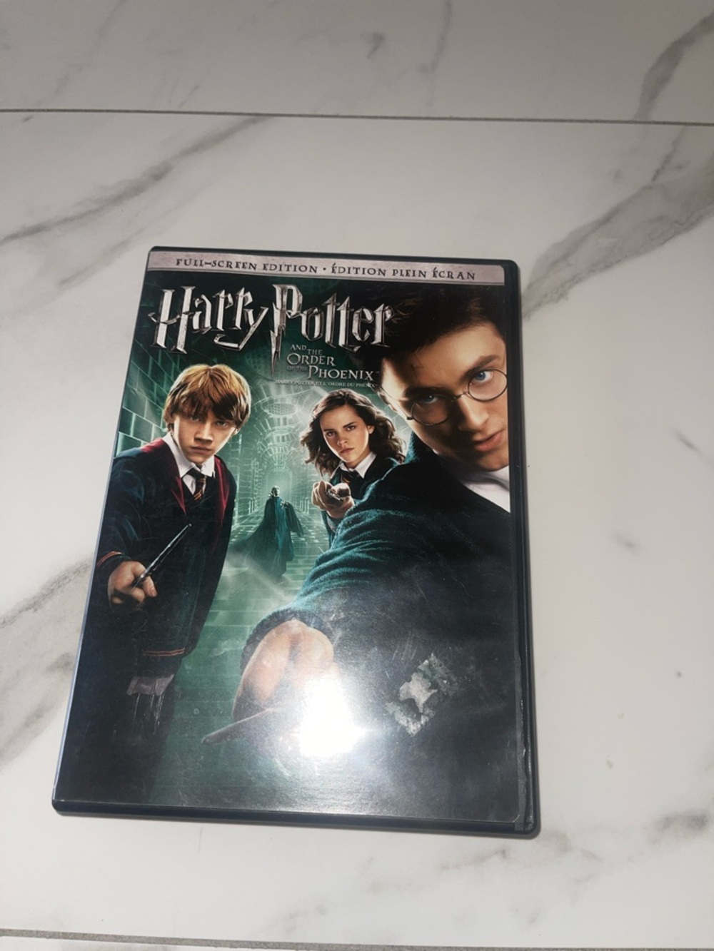 Harry Potter and the Order of the Phoenix (DVD) - Black/Green Cover